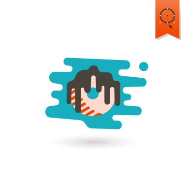 çörek çikolata sır ile.