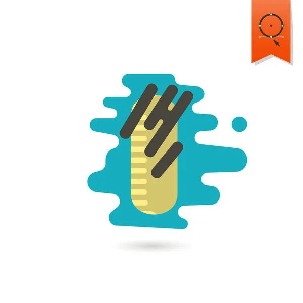 Choklad Cookies. Modern platt ikon — Stock vektor
