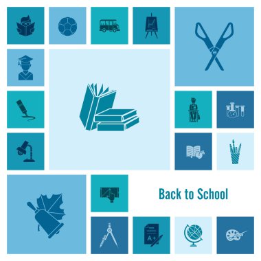 okul ve eğitim simgeleri