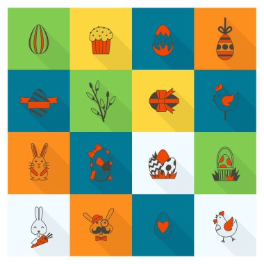 Kutlama Paskalya simgeler