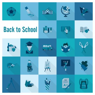 okul ve eğitim simgeleri