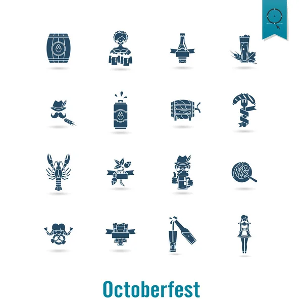 Festival de bière oktoberfest — Image vectorielle