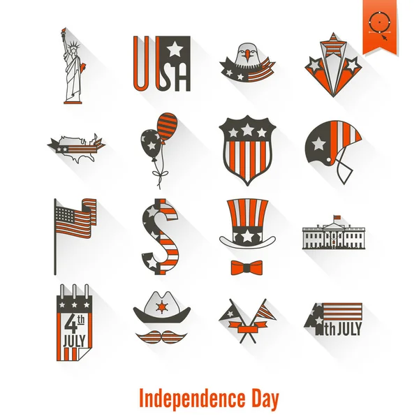 Independence Day of the United States — Stock Vector