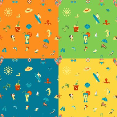 farklı renklerde dört arka plan