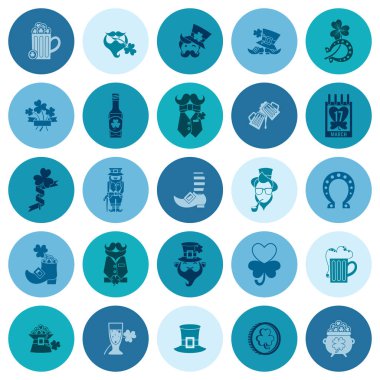 Saint Patricks Day Icon Set
