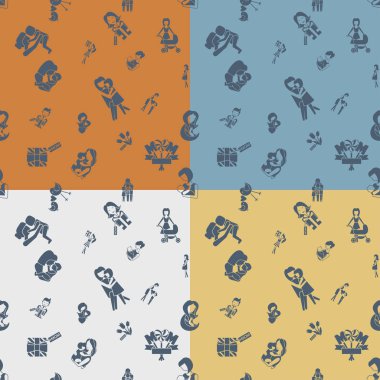 Anneler günü Seamless Modeli