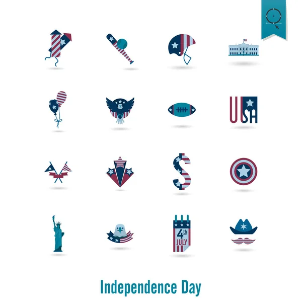 Dzień Niepodległości Stanów Zjednoczonych — Wektor stockowy