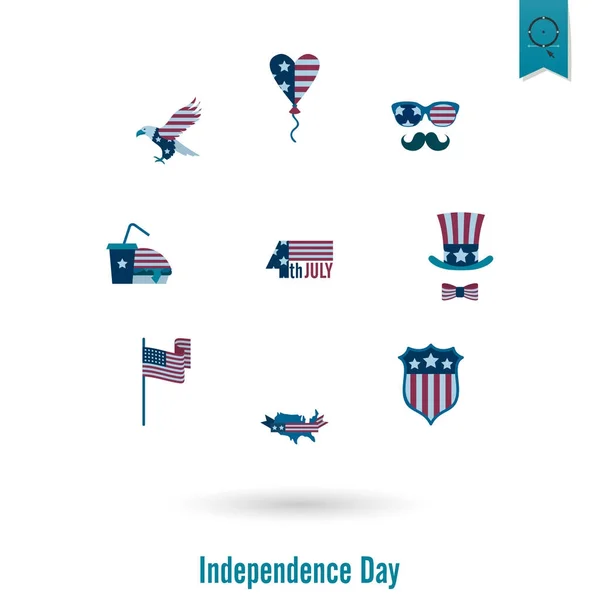 Independence Day of the United States — Stock Vector