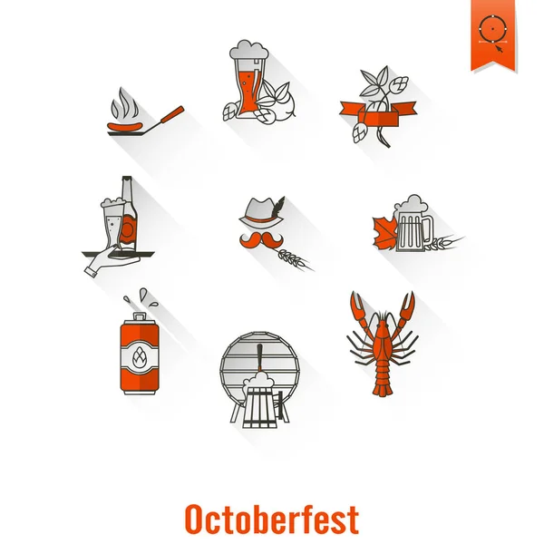 Festival de bière oktoberfest — Image vectorielle