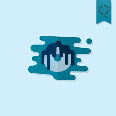 çörek çikolata sır ile.