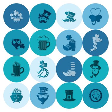 Saint Patricks Day Icon Set