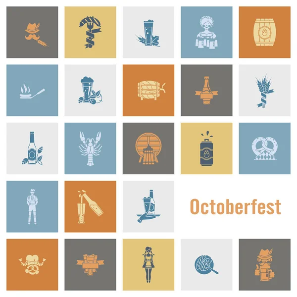 Festival de cerveza oktoberfest — Archivo Imágenes Vectoriales