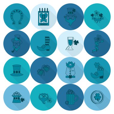 Saint Patricks Day Icon Set