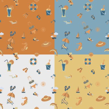 farklı renklerde dört arka plan