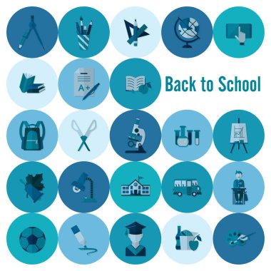 okul ve eğitim simgeleri