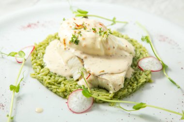 Pirinç ve sebzeli yumurta.