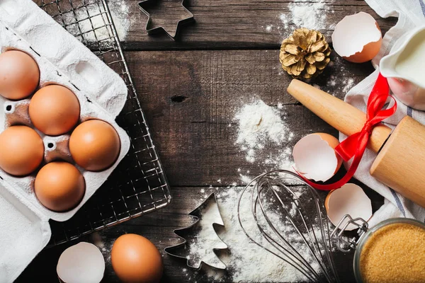 Xmas pişirme veya arka plan pişirme.