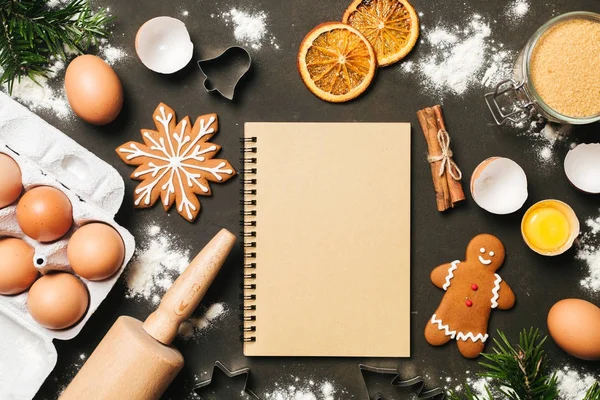 Xmas pişirme veya arka plan pişirme.