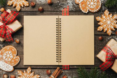 Xmas arka plan metin için yer ile