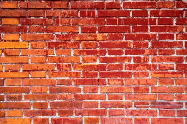 Kırmızı tuğla duvar arkaplanı desenli
