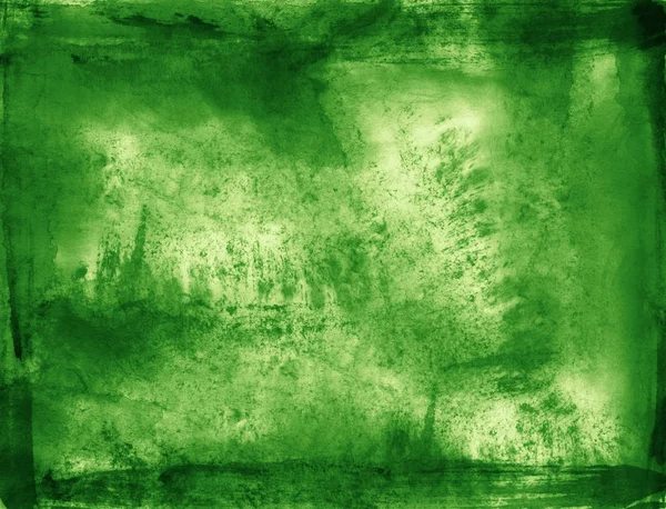 Green brush stroke texture background — Stock Photo, Image