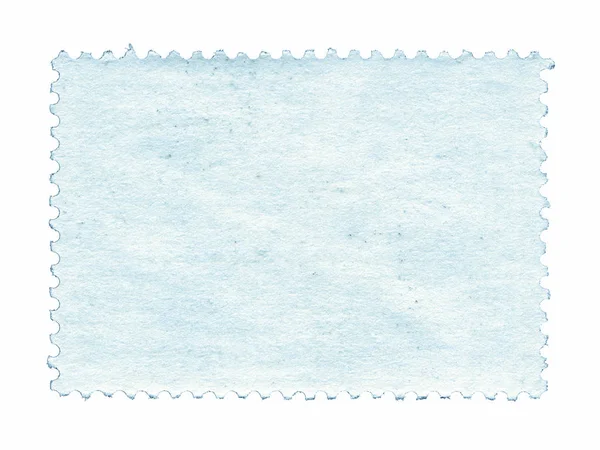 空白的邮票背景纹理上孤立的白 — 图库照片