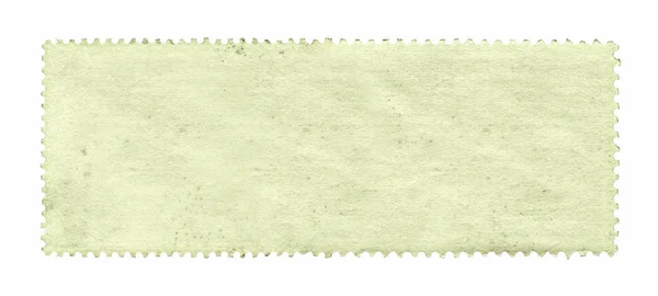Carimbo postal em branco fundo texturizado isolado em branco — Fotografia de Stock