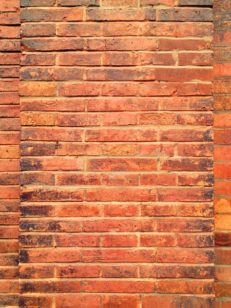 赤レンガの壁の背景テクスチャ — ストック写真