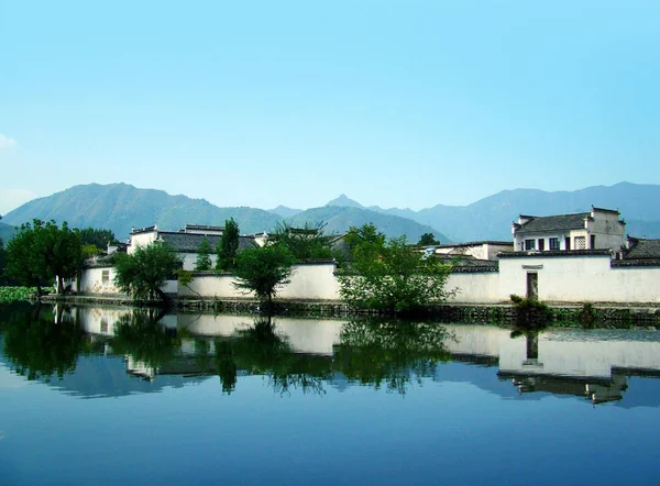 Τοπία Χωριό Hongcun Στην Επαρχία Anhui Κίνα — Φωτογραφία Αρχείου