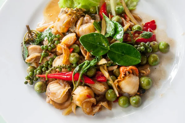 Tay kabuklu deniz ürünleri kızarmış