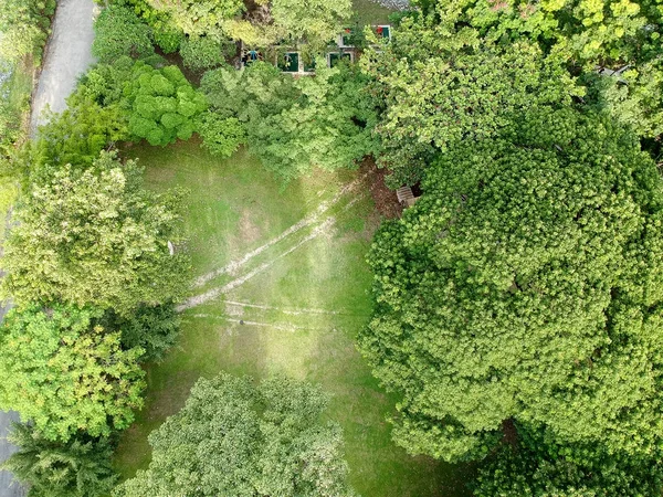 Bird eye view park at Thailand — Stock Photo, Image