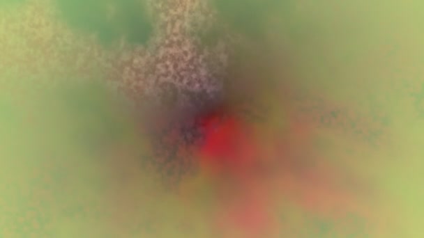 背景抽象绿色红色烟雾动画 — 图库视频影像