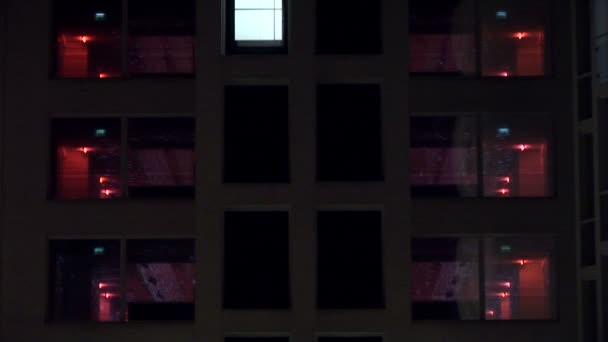 Порожній Ліфт Спускається Вниз — стокове відео