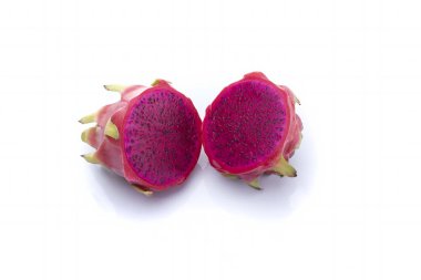 Dragon beyaz arka plan üzerinde izole meyve