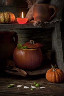 Baked kabak Close-Up.