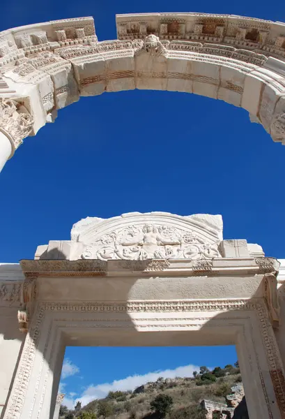 Templo de Adriano, Éfeso, Turquia , — Fotografia de Stock
