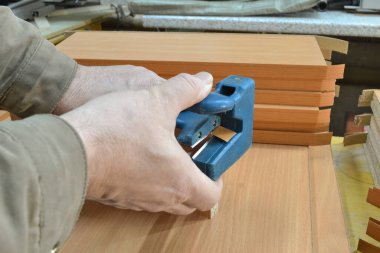 Mobilya bileşenleri için kenar yonga, bıçak, Pvc kenar, ana el