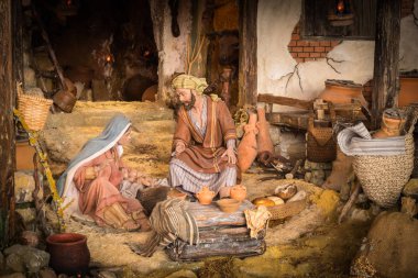 Yusuf ve Meryem ile Noel kreş