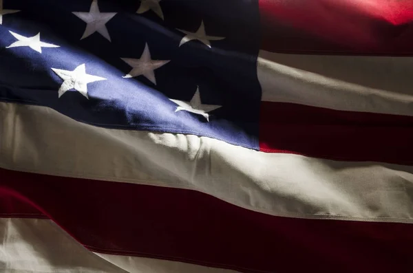 Gölge ve ışık Amerikan bayrağı,
