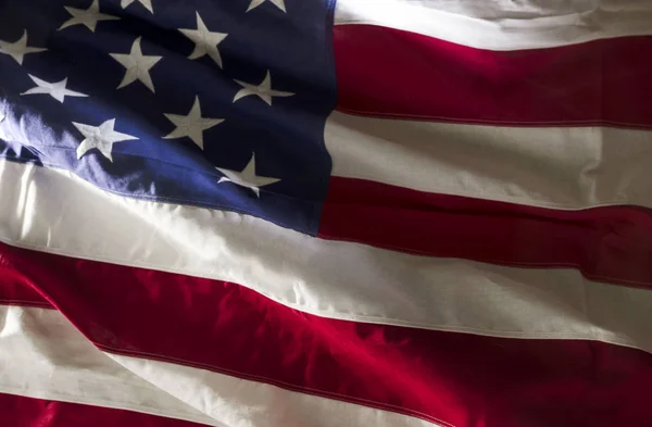 Gölge ve ışık Amerikan bayrağı,
