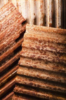 Oluklu teneke arka plan