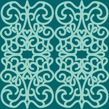 Doku geometgrical döşeme Portekiz. Azulejo, Arabesk, eski dekor