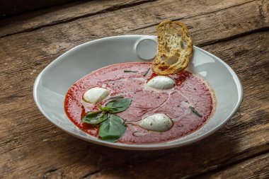 Lezzetli iştah açıcı çorba