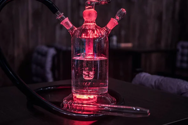 Hookah smoke in cafe & lounge bar — Stock Photo, Image