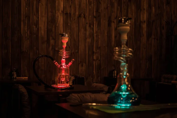 Shisha-Rauch in Café & Lounge-Bar — Stockfoto