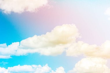 Güzel gökyüzü, yaz sıcak gün doku