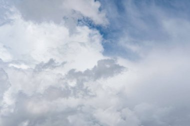 Güzel gökyüzü, yaz sıcak gün doku