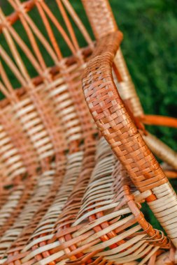 El yapımı mobilya detayları dokuma. Bireysel üretim