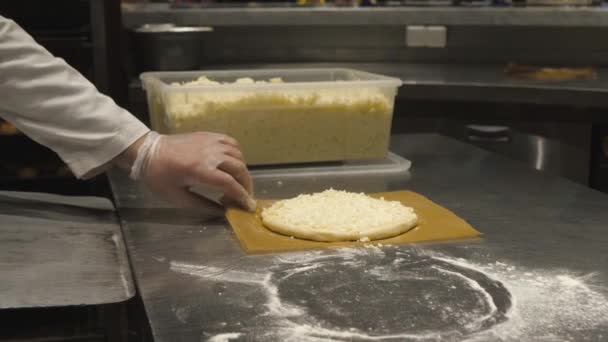 Processo Cozimento Cozinha Café — Vídeo de Stock