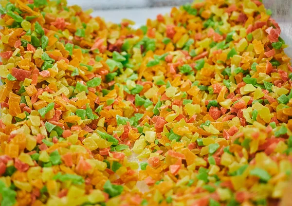 A variety of sweet candies in a store on the counter.